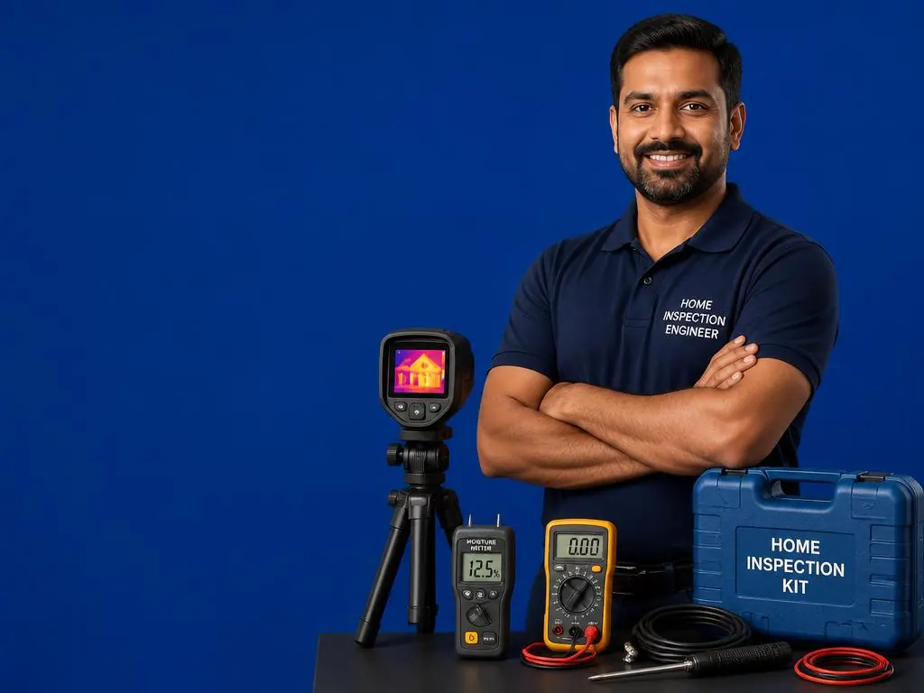 EzeeTask inspection team member with diagnostic tools