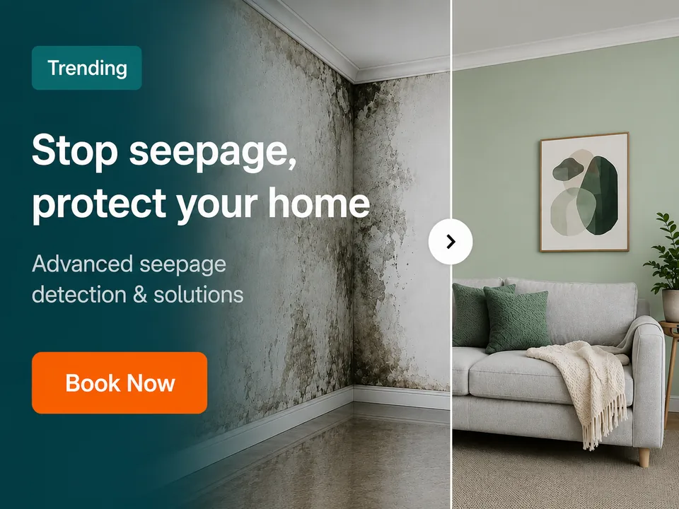 Stop seepage, protect your home