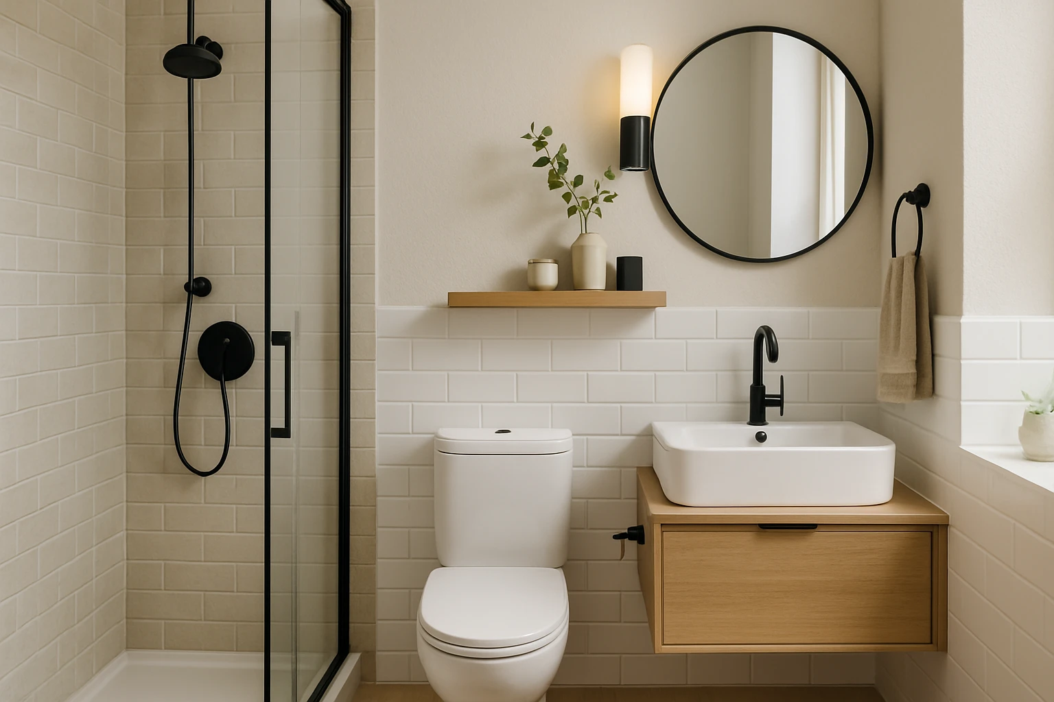 Compact Bathroom