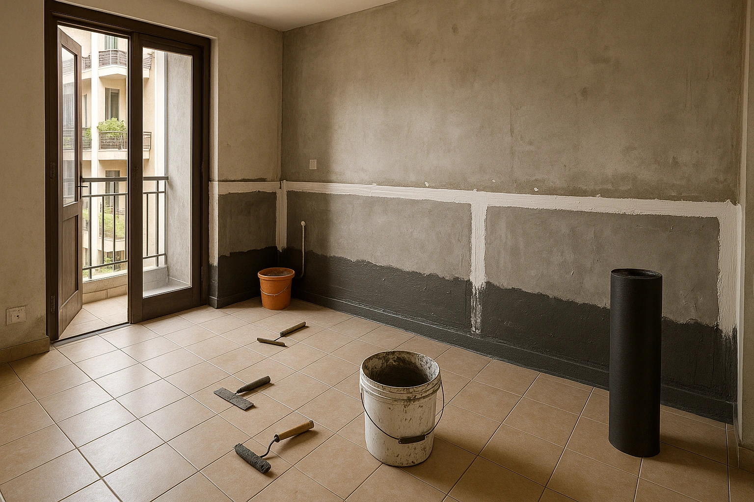 Professional Interior WaterProofing work