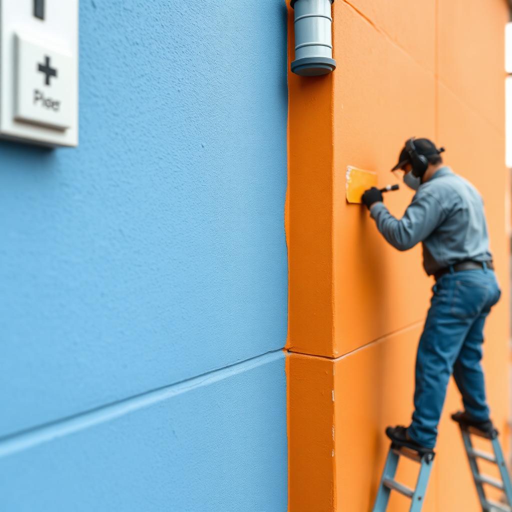 Seepage proof painting treatment